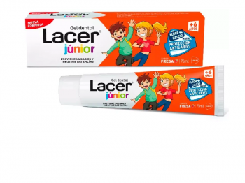 LACER JUNIOR GEL DENTAL  75 ML FRESA